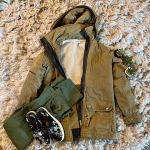 Charlotte Russe winter jacket outfit❄️